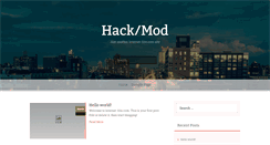 Desktop Screenshot of hackslashmod.com