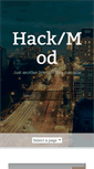 Mobile Screenshot of hackslashmod.com